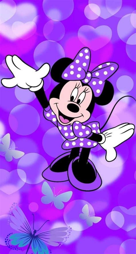 Pin by Rhona Derikart on Purple Power | Mickey mouse wallpaper, Mickey mouse art, Minnie mouse ...