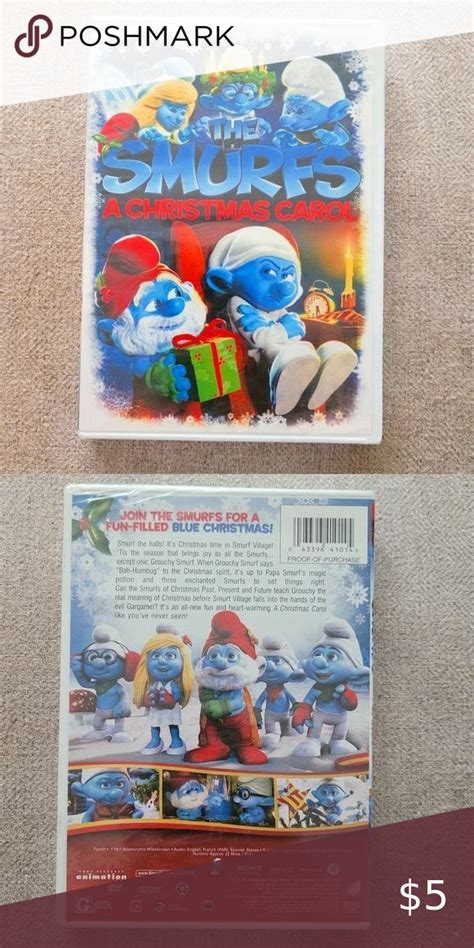 Smurfs Christmas Carol DVD | Christmas carol, Smurfs, Blue christmas