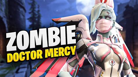 The NEW Zombie Doctor Mercy Skin is AMAZING!! - Overwatch 2 - YouTube