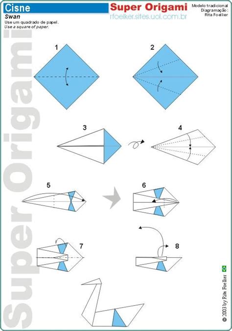 How To Make An Origami Swan Easy Step By Step - Origami