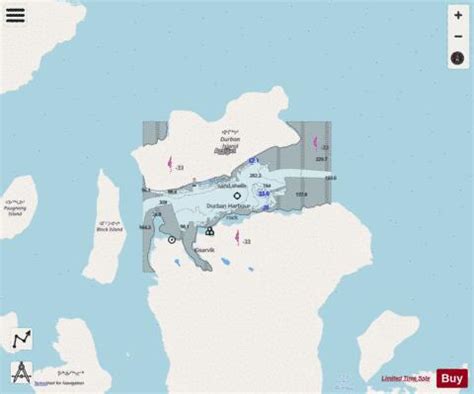 Durban Harbour (Marine Chart : CA_CA573421) | Nautical Charts App