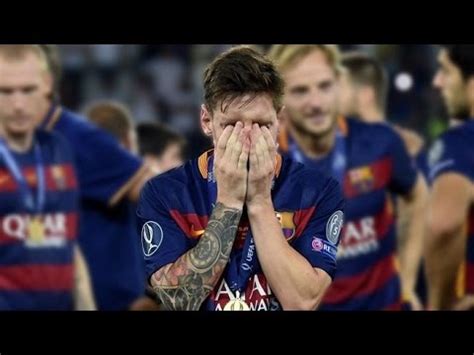 Lionel Messi Sad And Emotional Moment Copa America 2016 Final - YouTube