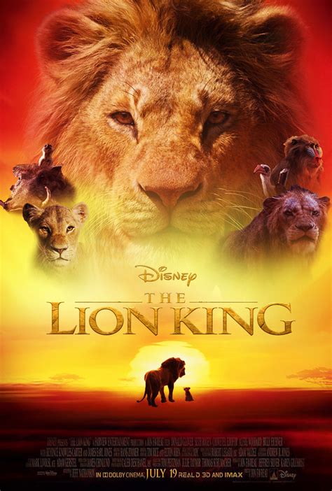 The Lion King (2019) Poster by The-Dark-Mamba-995 on DeviantArt