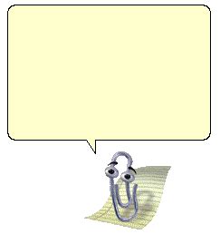 [MEME TEMPLATE] Clippy Says by EricSonic18 on DeviantArt