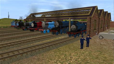 Edward's Day out- In the Sheds by Jumblethetrainfreak on DeviantArt