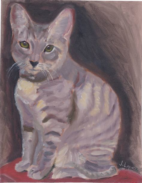 Molly the cat by jameslopez on DeviantArt