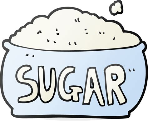 cartoon sugar bowl 12291899 Vector Art at Vecteezy