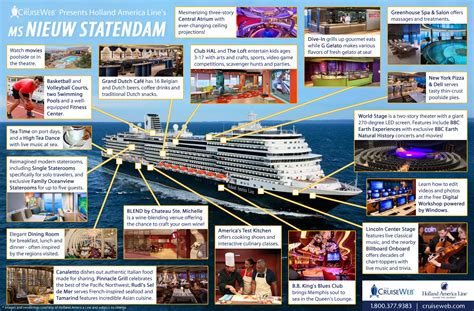 Holland America's ms Nieuw Statendam Cruise Ship, 2024, 2025 and 2026 ...