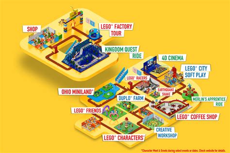 Attraction Map | LEGOLAND Discovery Center Columbus