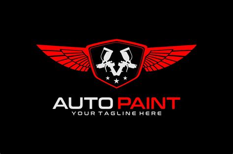 Auto Paint Logo | Branding & Logo Templates ~ Creative Market