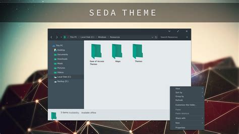 SEDA Theme for Windows 10 by unisira on DeviantArt