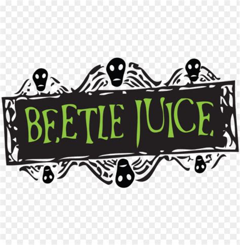 Beetlejuice Decal SVG