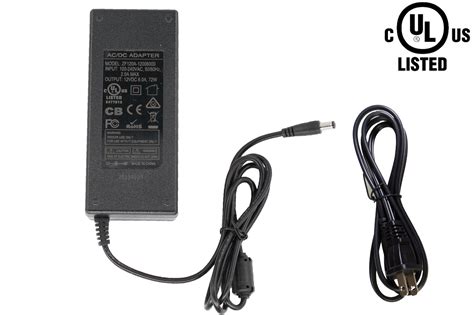 UL Listed 12V 6A 72w Power Supply constant voltage | LEDUpdates