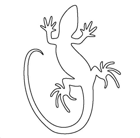 Printable Lizard Coloring Pages (PDF)