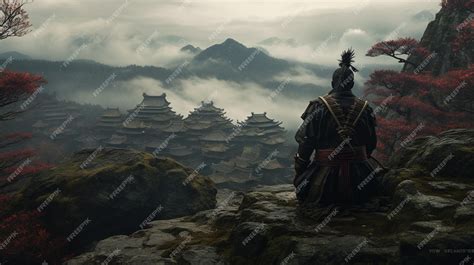 Premium Photo | Samurai art