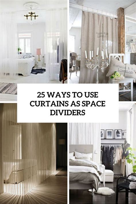 How To Use Curtains As A Room Divider In Bedrooms | www ...