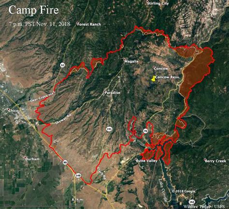 Fire officials release list of structures burned in Camp Fire - Wildfire Today