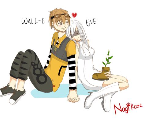 Wall-E and eve by Nagikaze on DeviantArt