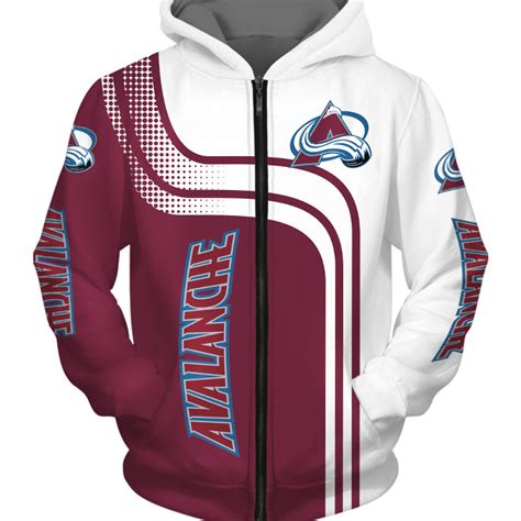 20% SALE OFF Colorado Avalanche Hoodies 3D Sweatshirt Pullover Long Sleeve – 4 Fan Shop