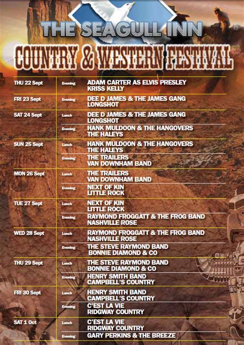 Brean's annual Country and Western Music Festival starts today