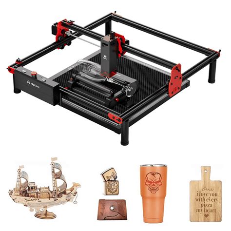 Algo Portable Electric DIY KIT 10W Engraver, App Control Wood and Metal Cutter, Leather and ...