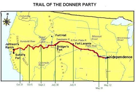 The Tragic Story of the Donner Party – Legends of America