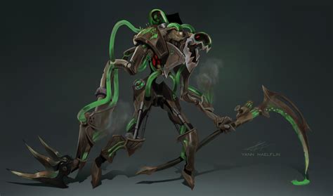 ArtStation - ChemTech Fiddlesticks Concept - League of Legends fan art