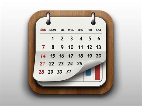 Calendar App Icon by Go Ando - Dribbble