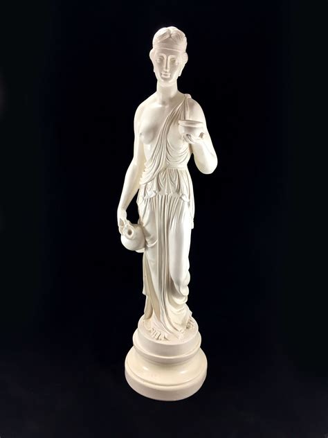 Large Plaster of Paris sculpture of a water carrier - Saltaire retro