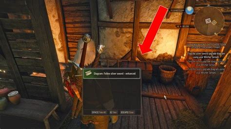 Scavenger Hunt: Cat School Gear Upgrade Diagrams - Part 1, Witcher 3: Wild Hunt Quest