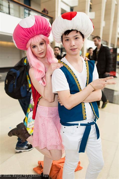 [Self] Toad & Toadette cosplay - 9GAG