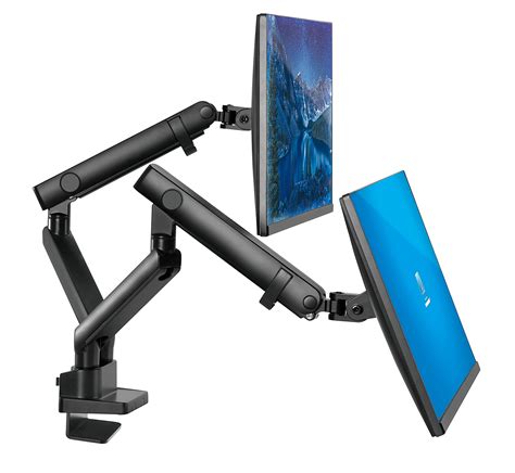 Buy Dual Monitor Stand, Dual Monitor Arm, Dual Monitor VESA , up to 32 inch Monitor Desk Montaje ...