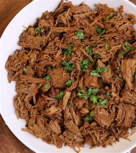 Easy Pressure Cooker Barbacoa Beef - Kinda Healthy Recipes