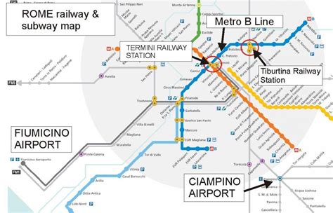 Rome termini station map - Roma termini station map (Lazio - Italy)