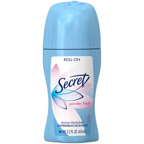 Secret Powder Fresh Roll On Antiperspirant and Deodorant 2.2oz ...