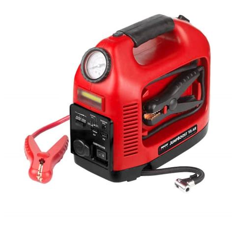 Wagan Tech JumpBoost V6 Air 600 Peak Amp Jump Starter with 150 PSI Air Compressor 7550 - The ...