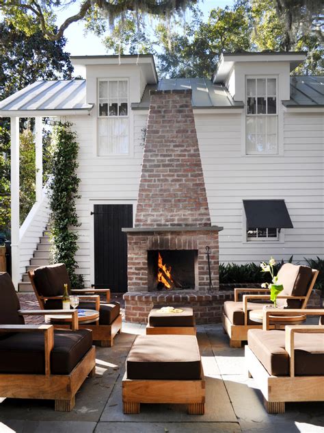 DIY Outdoor Fireplace Ideas | HGTV