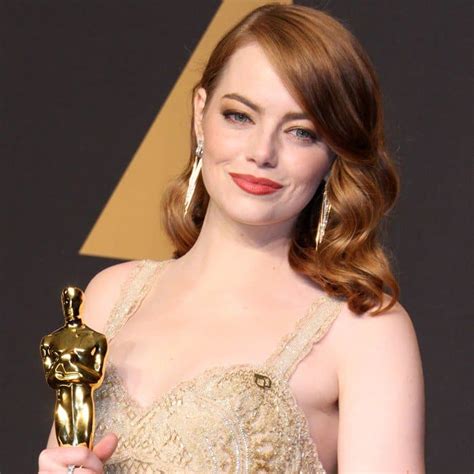 Emma Stone Wins 'Best Actress' at Oscars in Givenchy Dress