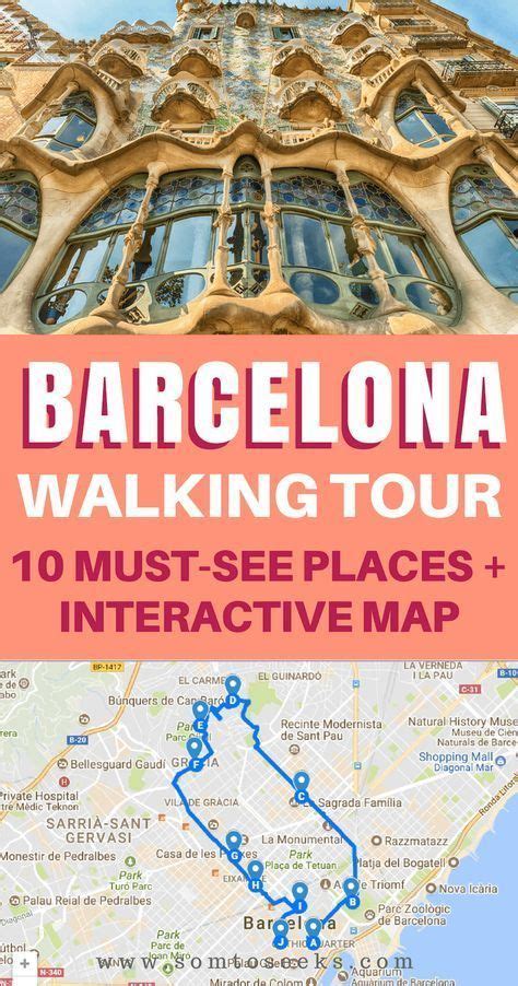 A Self-Guided Walking Tour of Barcelona for First-Time Visitors ...