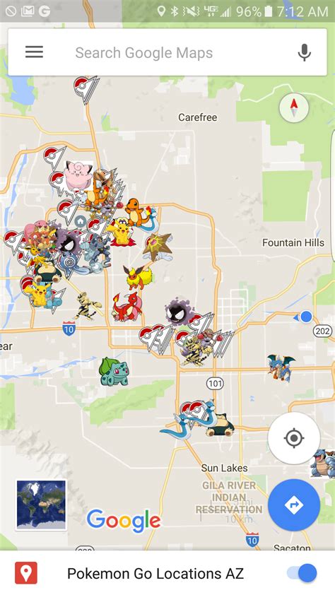 Pokemon Go Locations Map | Living Room Design 2020