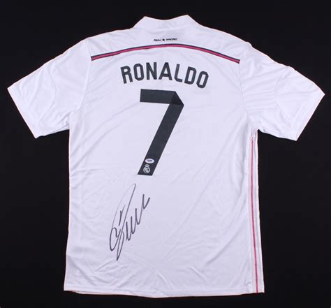 Cristiano Ronaldo Signed Madrid Soccer Jersey (PSA COA) | Pristine Auction