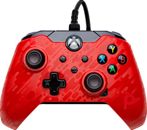 Best Buy: PDP Wired Controller Xbox Series X|S Xbox One PC Phantasm Red Phantasm Red 049-012-NA-CMRD