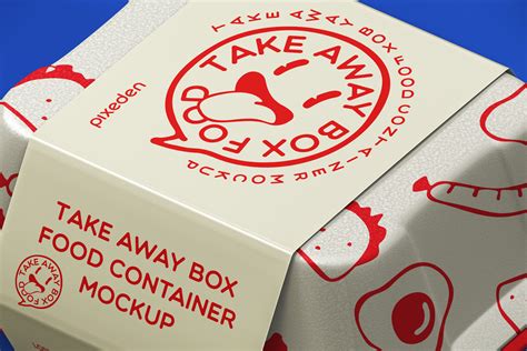 Food Psd Take Away Box Mockup | Psd Mock Up Templates | Pixeden