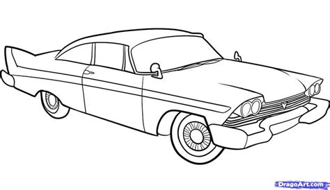 Tuning Cars: How to Draw an Old Car, Old Car | Old school cars, Car ...