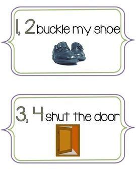 Free Printable 1 2 Buckle My Shoe Worksheets For Kids - Tedy Printable ...