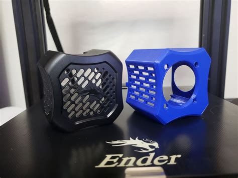 Ender 3 V2 40x20 Hot End Fan Shroud by BlueFalcon1066 | Download free STL model | Printables.com