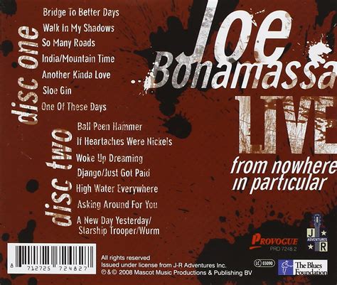 Joe Bonamassa on vinyl | Steve Hoffman Music Forums