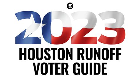 2023 Houston mayor, city council runoff voter guide