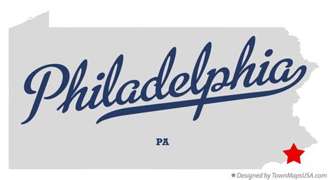 Philadelphia Pa Us Map - Desiri Gwendolin