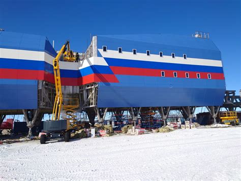 Three Modules of New Wintering Complex Built at “Vostok” Station in Antarctica | Russian ...